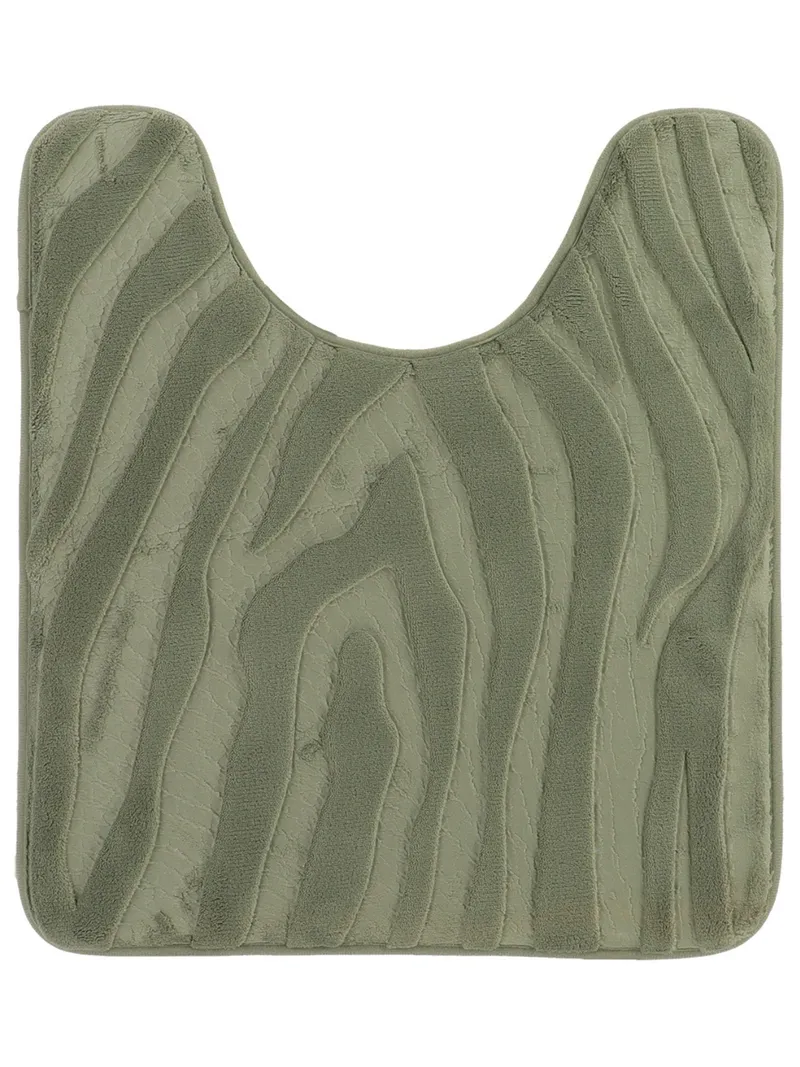 Dywanik Pod WC Szałwiowy 45x50 cm Zebra