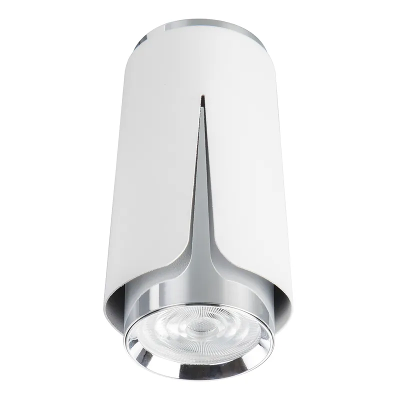 Lampa Sufitowa FLOWER Biały Srebrny