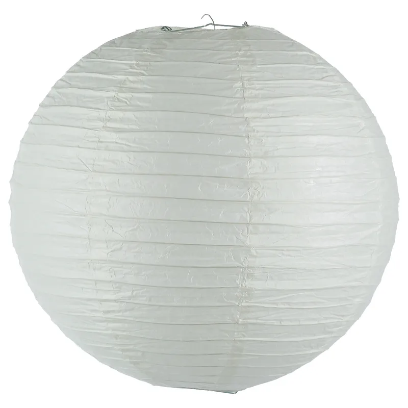 Lampion Papierowy 45 cm - Biały