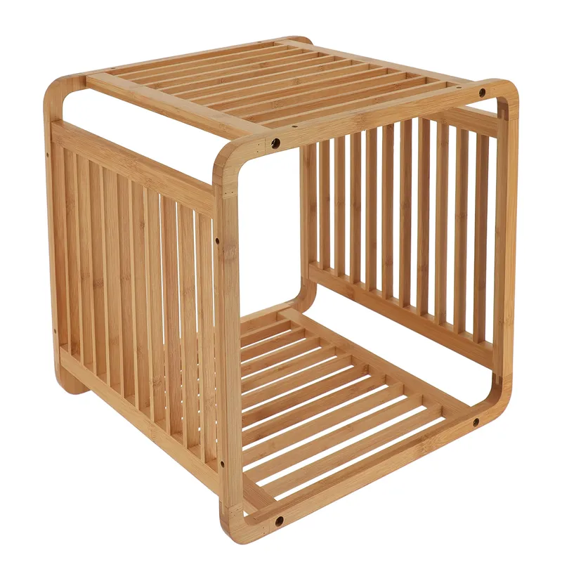 Półka Modułowa Cube Natural Bambusowa