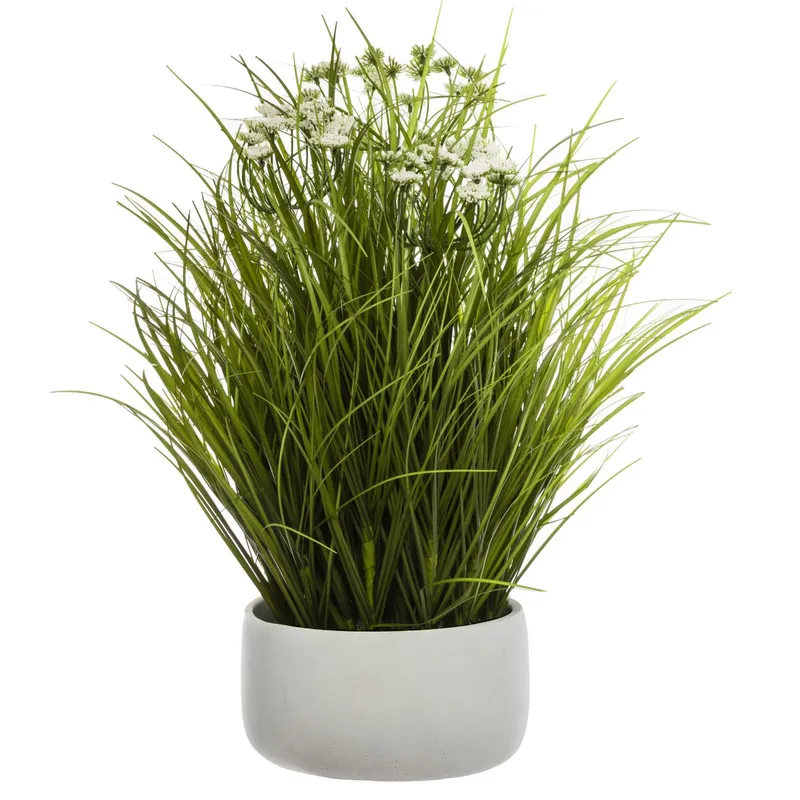 Sztuczna Trawa Kwitnąca W Doniczce 46 cm