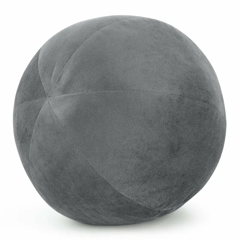 Poduszka GAJA 4 O24 cm Velvet - Grafitowa