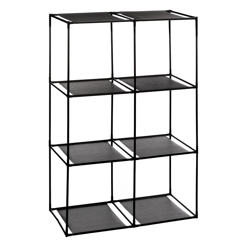 Regał Modułowy Cube Z 6 Pojemnikami