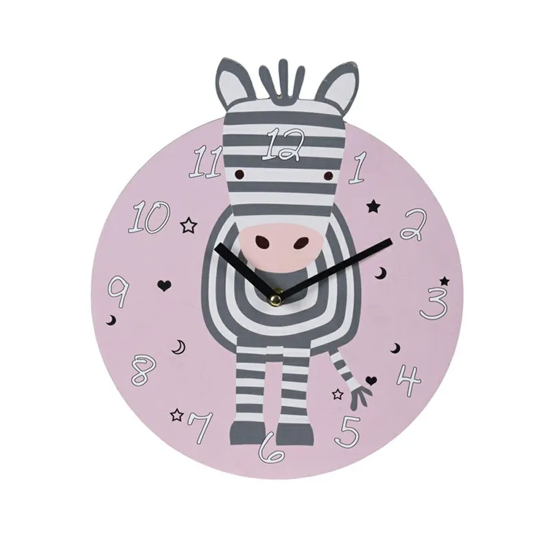 Zegar Ścienny Okrągły Zebra