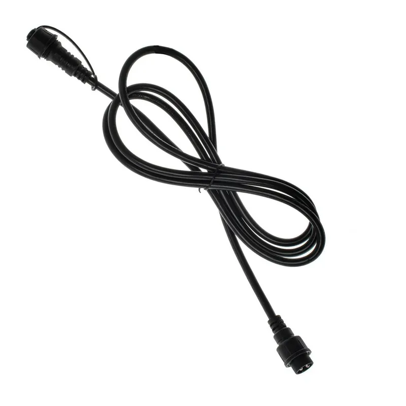 Kabel Zasilający Girlandy 2m - Czarny