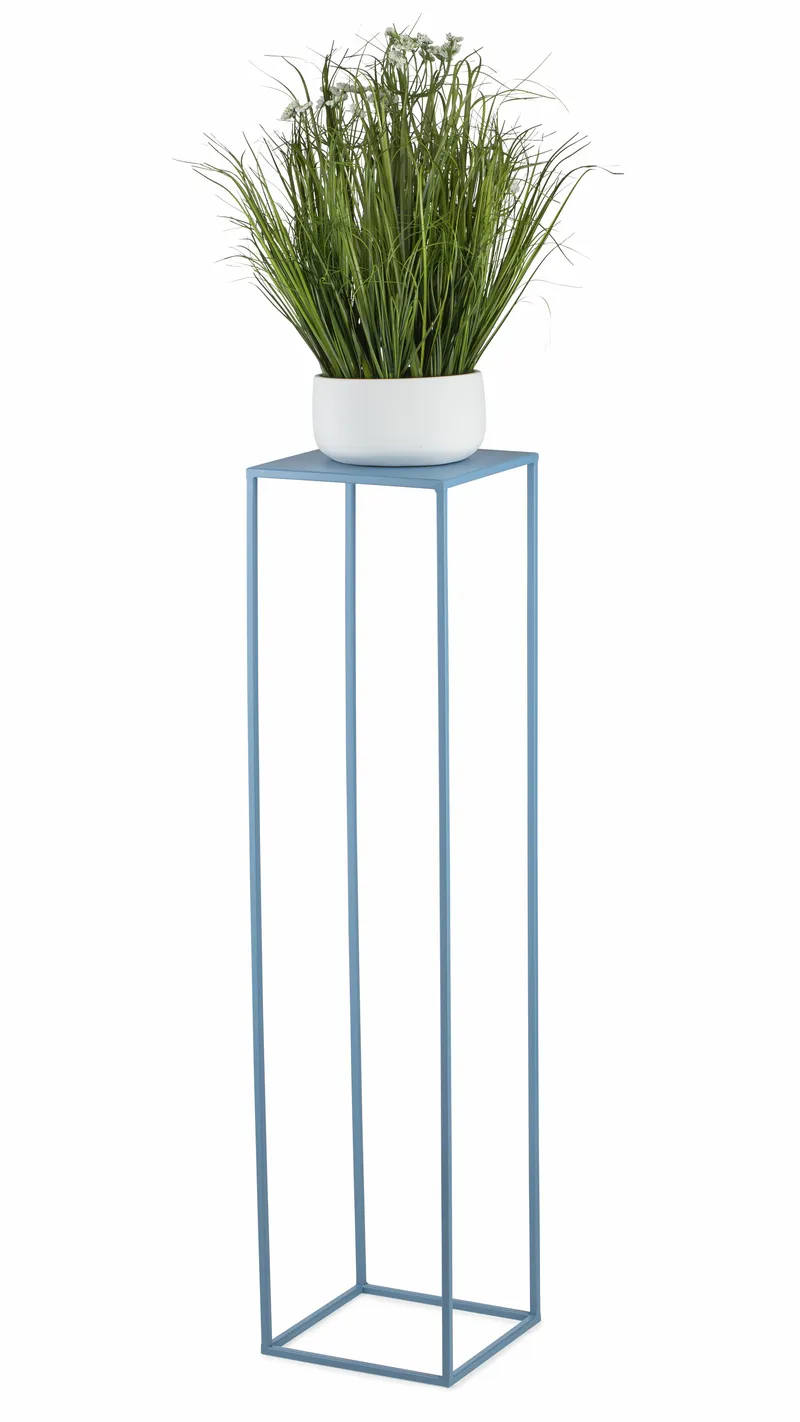 Kwietnik Stojący 70 cm - Błękitny