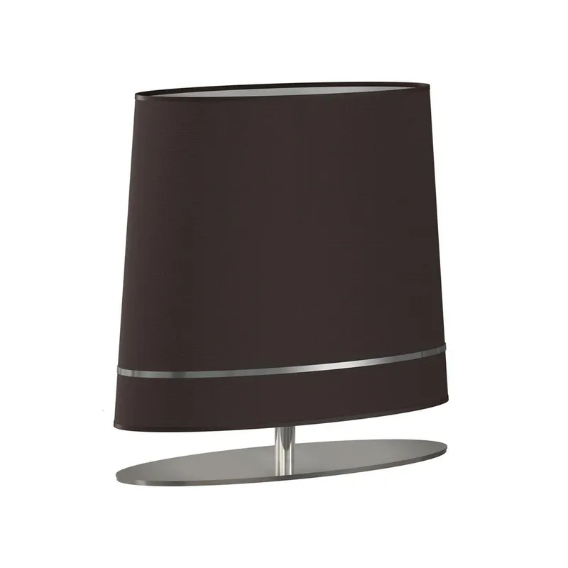 Lampa Stołowa BOOTES Abażur - Srebrny