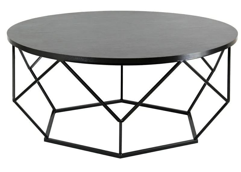 Stolik Kawowy Diamond 90 cm Czarny
