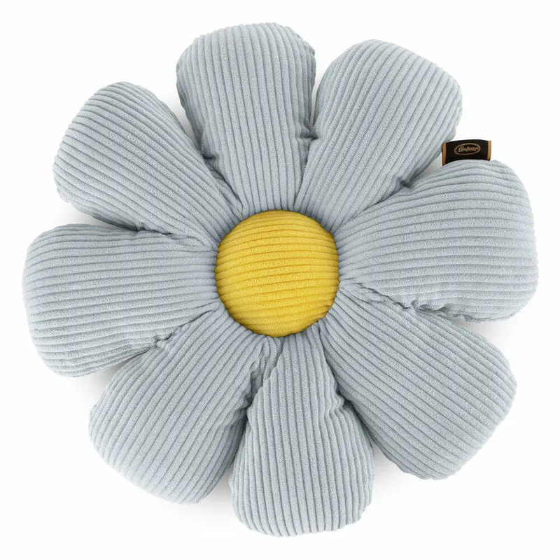 Poduszka FLOWER/40/C - Srebrna