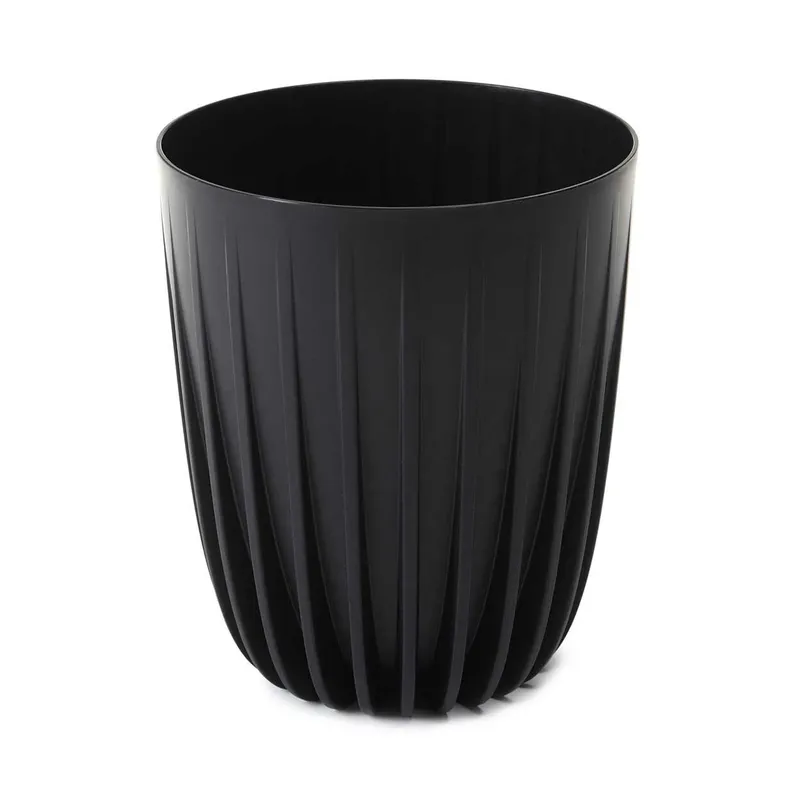 Donica Stripped ECO Recykling - Czarna