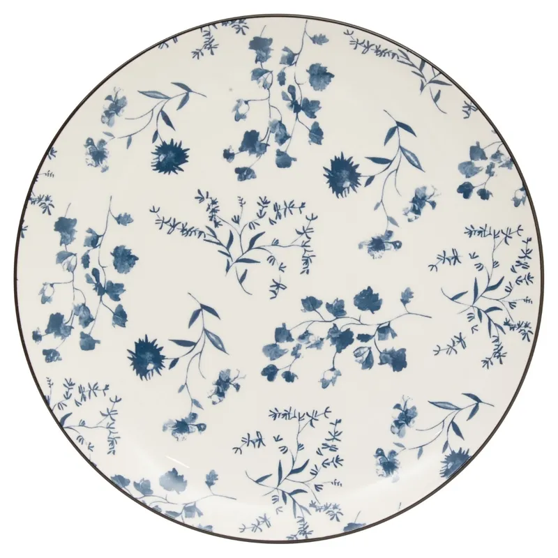 Komplet 6 Talerzy Obiadowych Umami 26 cm Kwiaty