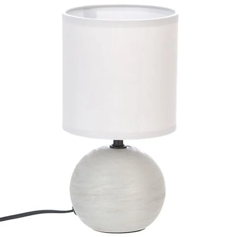 Lampka Stołowa Timeo Szara Matowa 25 cm