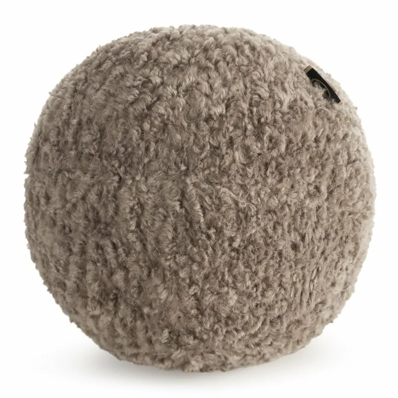 Poduszka BUKLA 09 FI24 cm Kula - Beżowa