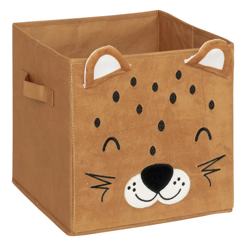 Kosz Tekstylny Na Zabawki Leopard