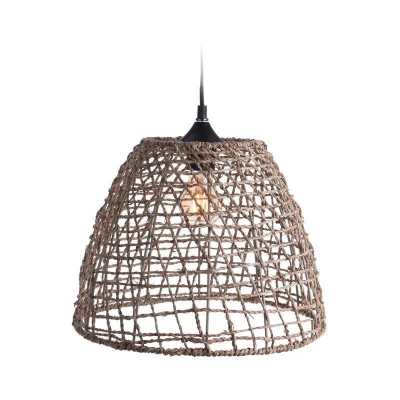 Lampa Sufitowa Pleciona Boho 35x29 cm