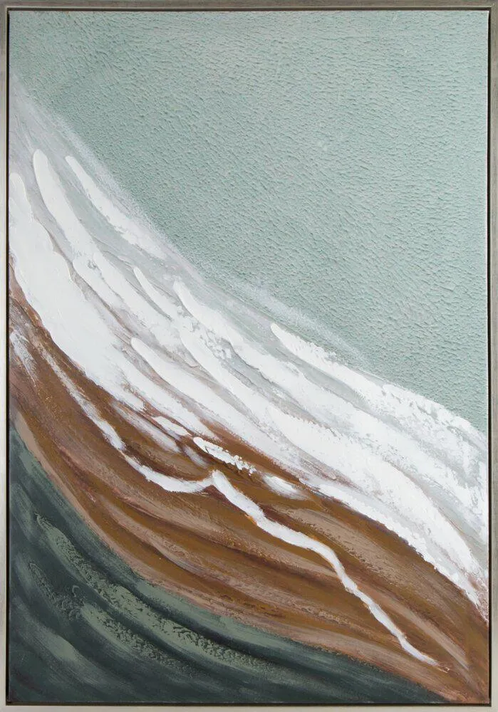 Obraz 646 70x100 cm Abstrakcyjne Fale