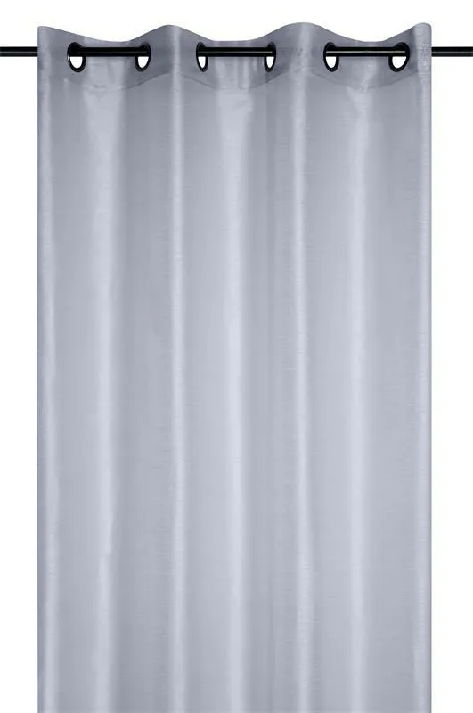 Firana LINWOOD 140x260 Błyszcząc - Srebrna