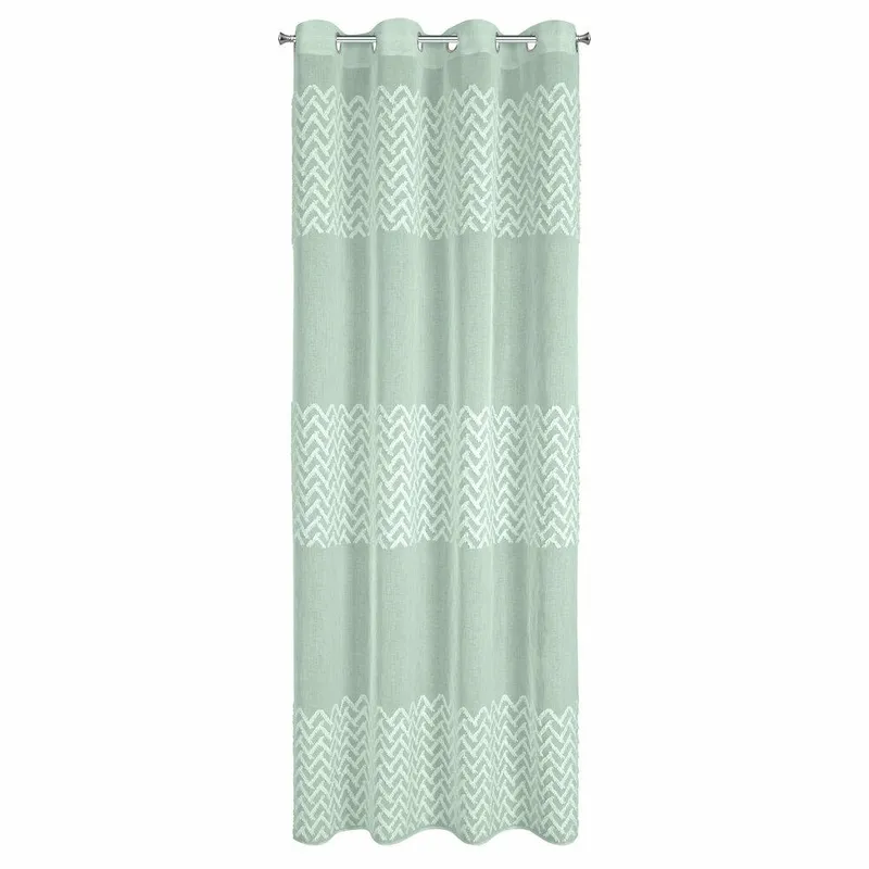 Firana ESTERI 140x250 cm Etamina - Miętowa