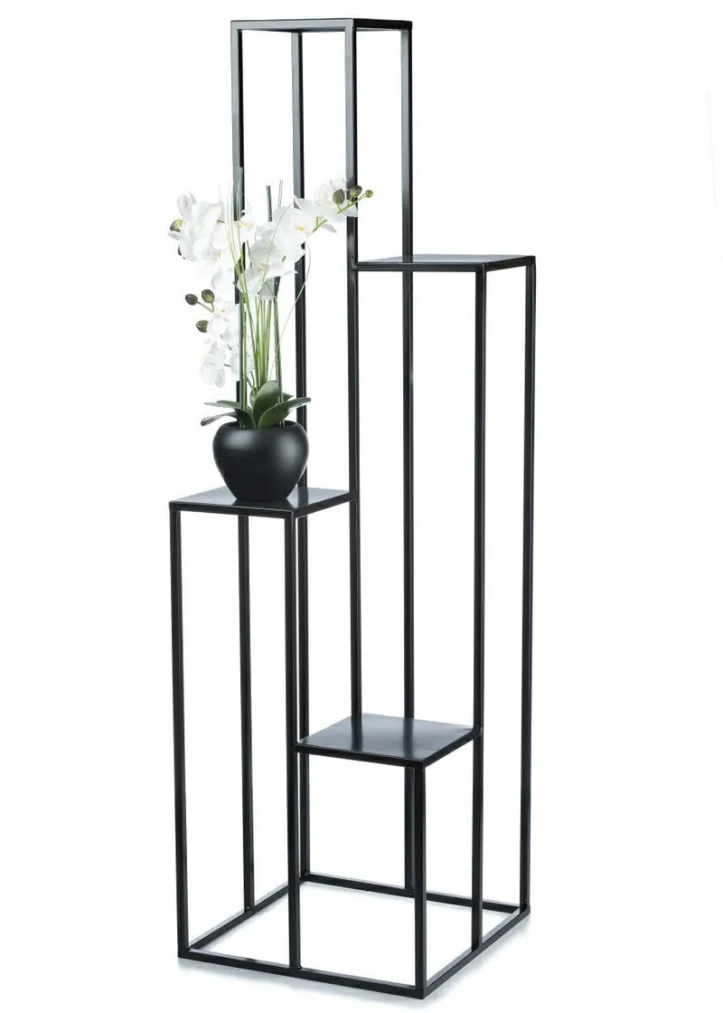 Kwietnik KASKADA Stojak 150 cm - Czarny