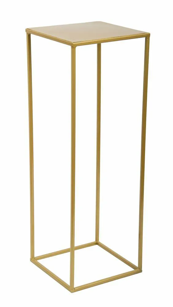Nowoczesny Kwietnik Stojący 70cm - Złoty