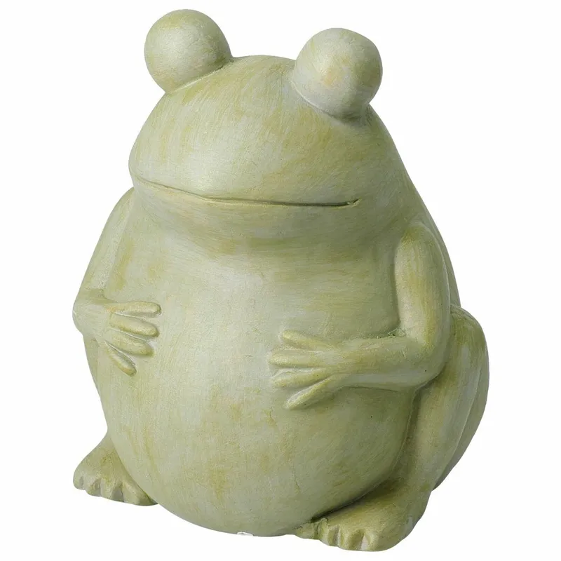 Dekoracyjna Figurka Żaby Z Terakoty 20 cm