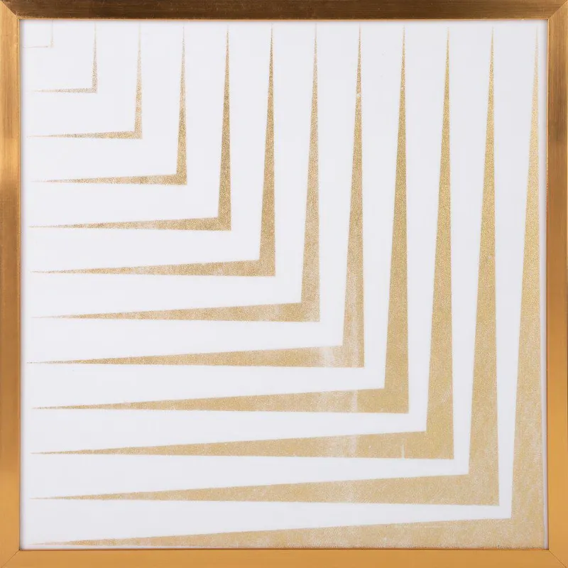 Obraz BLANCA6 53x53 cm Wzór - Złoty