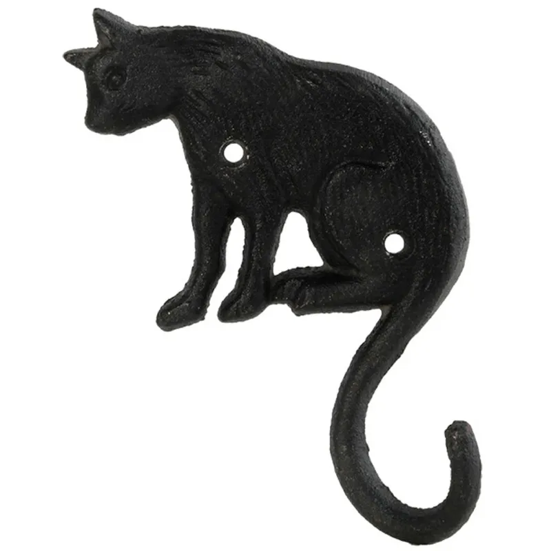 Wieszak Żeliwny Kotek 10,8 x H15,3 cm