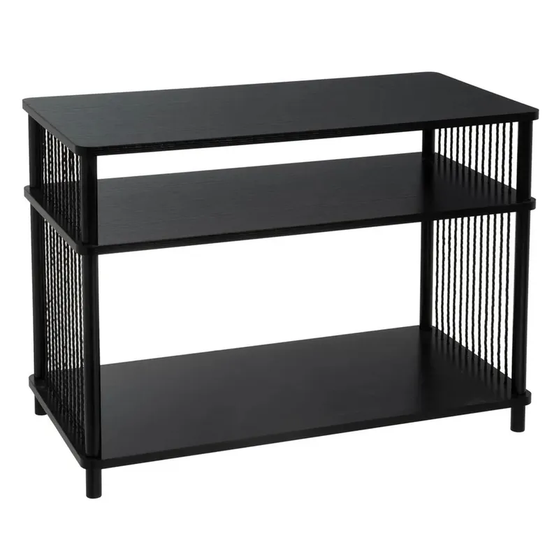 Szafka Pod TV MANILA 80x40x56 cm - Czarna