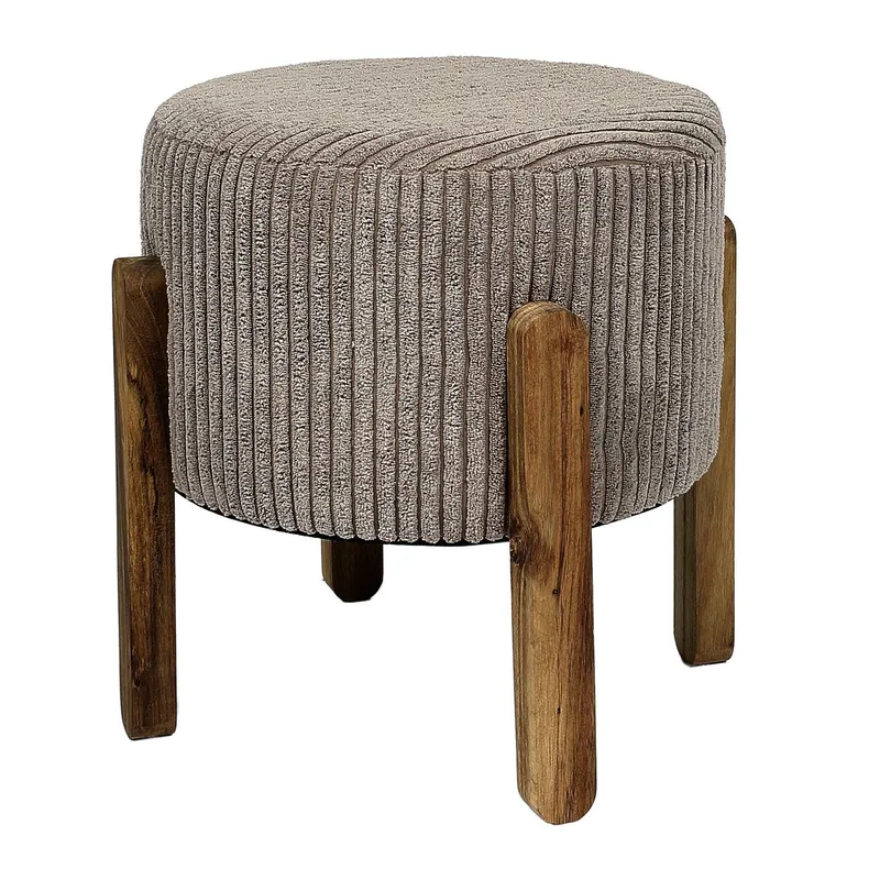 Pufa Tapicerowana Modern Taupe