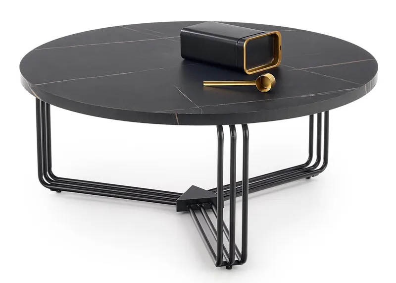 Stolik Antica Black Marble - Kawowy
