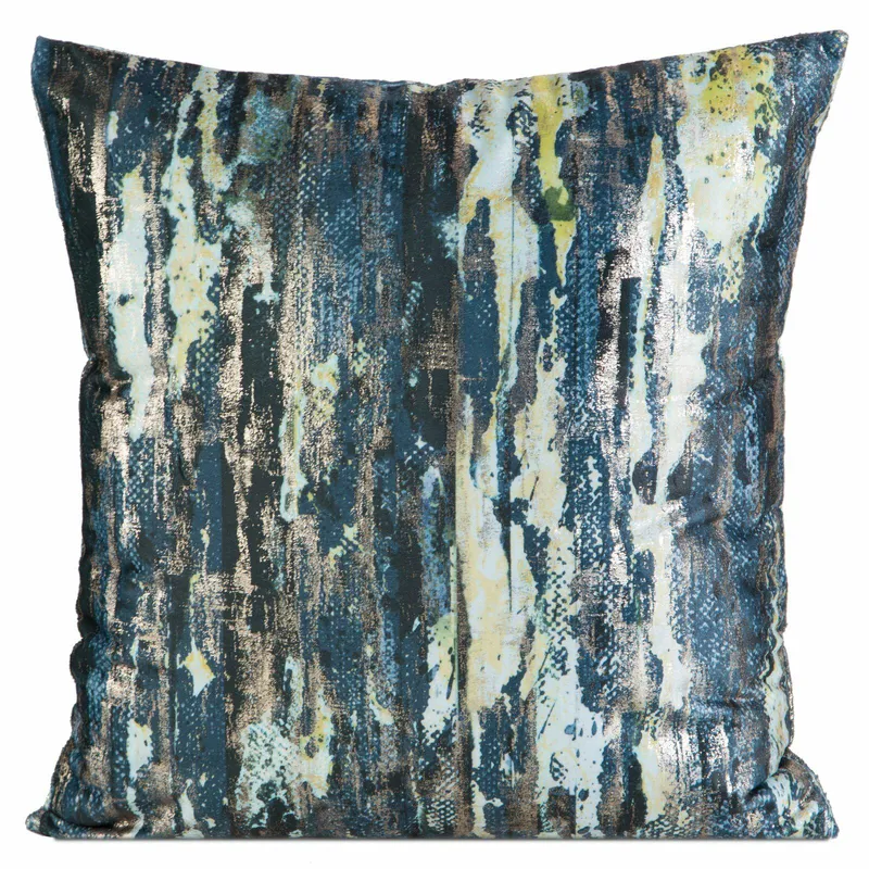 Poszewka GRACE 45x45 Przecierana Granat