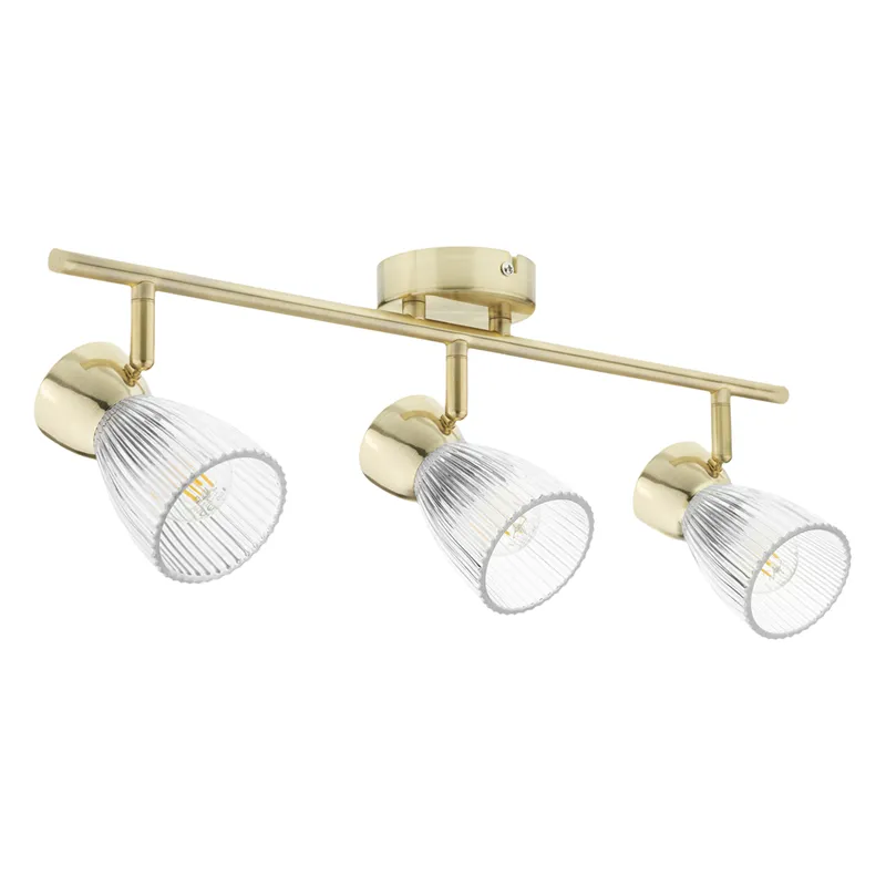 Lampa Sufitowa Spot BEST Szklany - Złoty