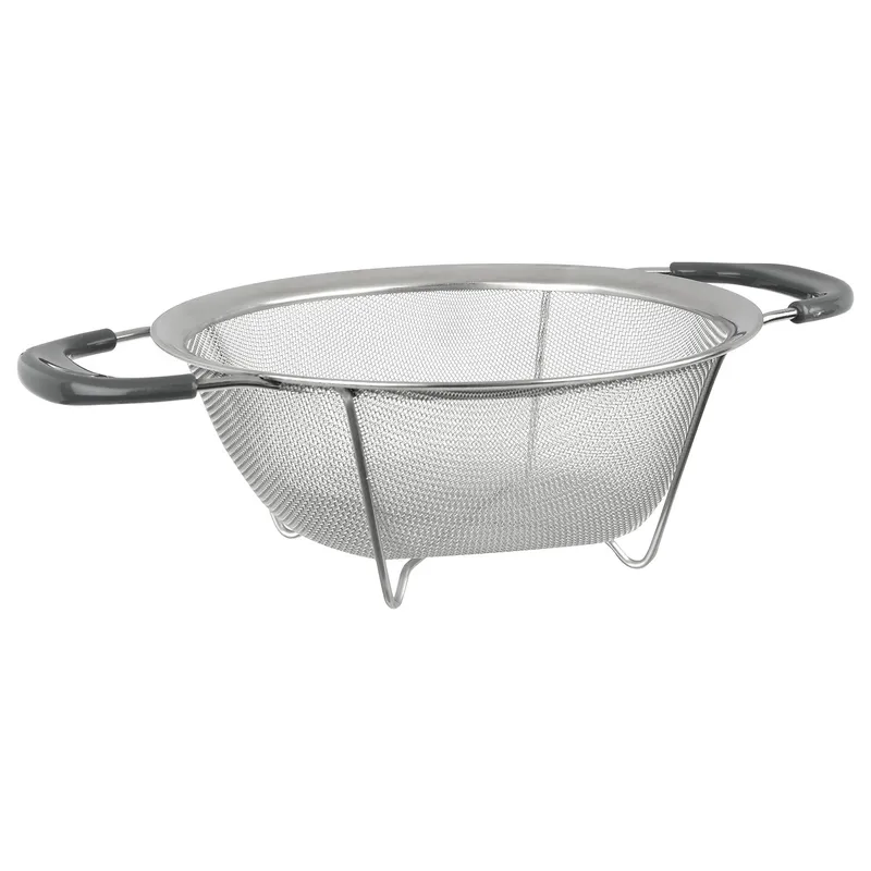 Cedzak Kuchenny Stalowy 22cm - Szary