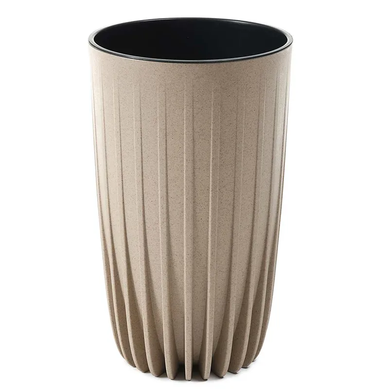 Donica Stripped Wysoka ECO Coffee Latte