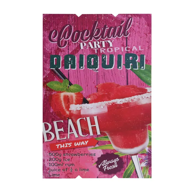 Obrazek Ozdoba Ścienna Daiquiri 38x58 cm