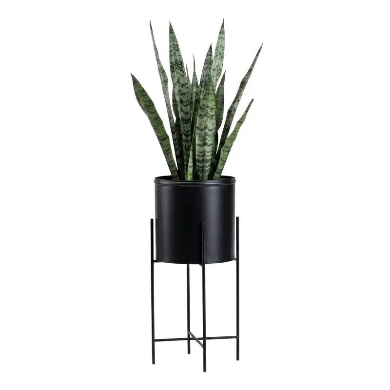 Kwietnik Na Kwiaty Osłonka 55 cm - Czarny
