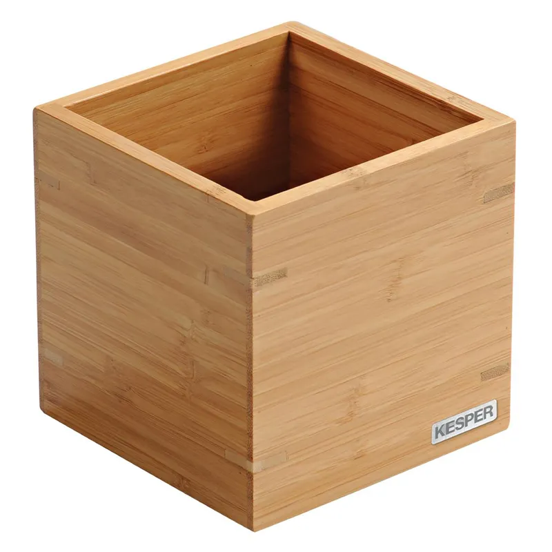 Pojemnik Bambusowy Kwadratowy 13x13x13
