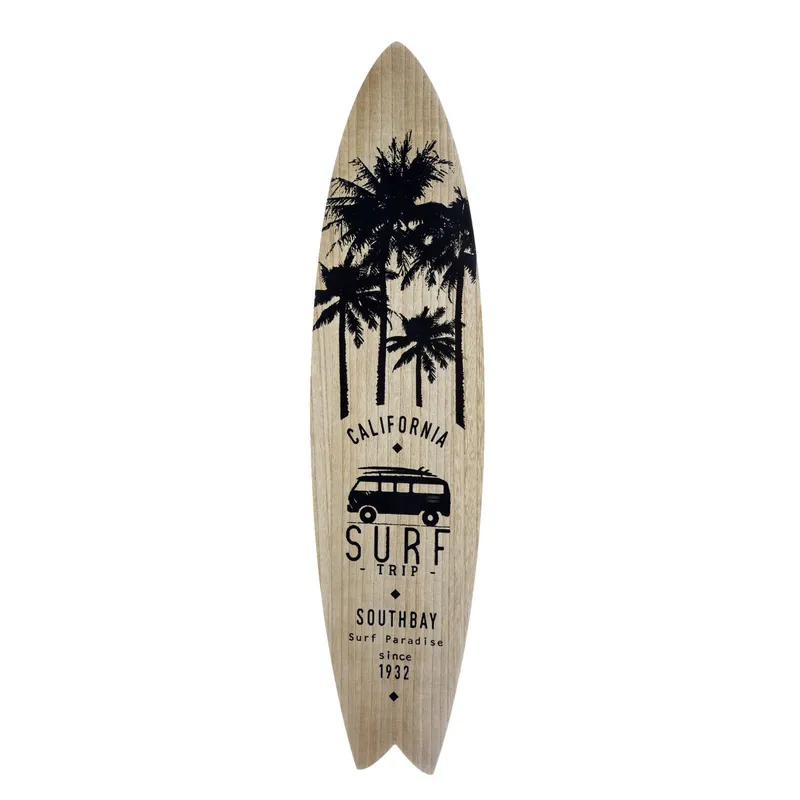 Ozdoba Ścienna Surf Board - Czarna