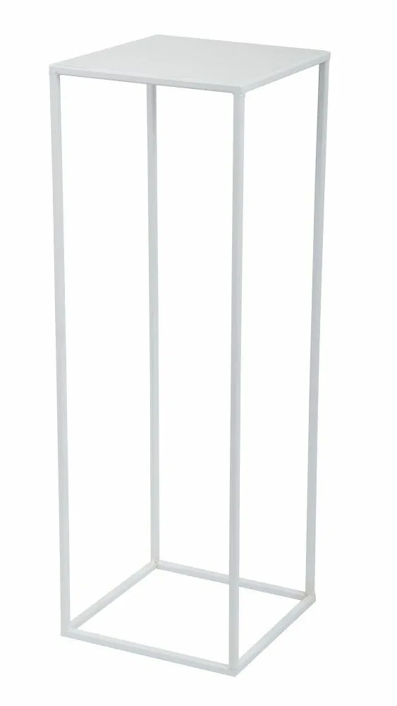 Nowoczesny Kwietnik Stojący 70cm - Biały