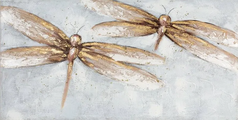 Obraz 662 60x120 cm Ważki
