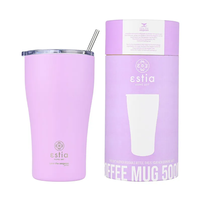 Kubek Termiczny 500 ml Lavender Purple