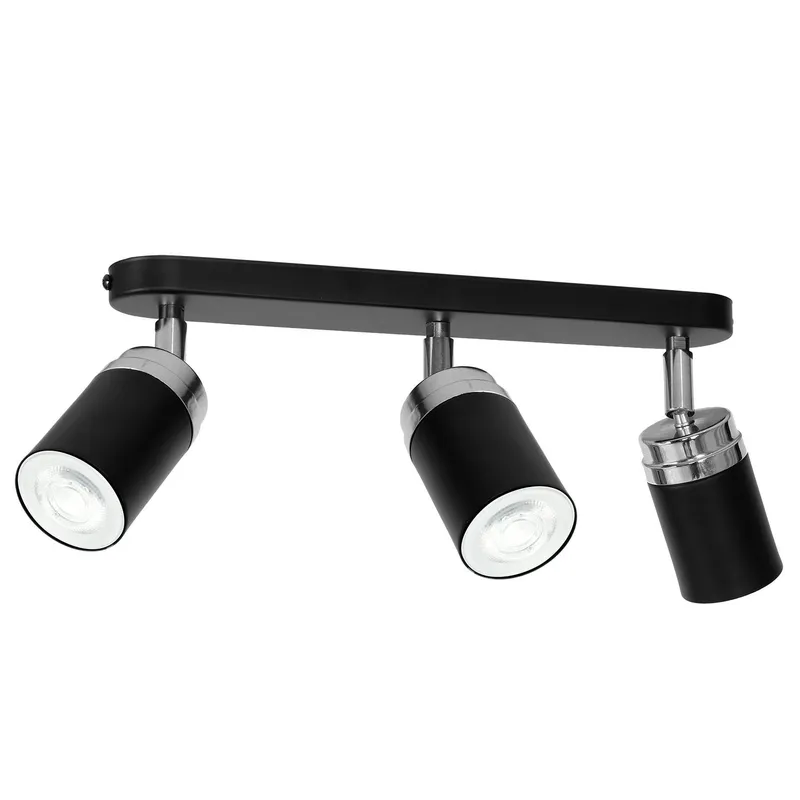 Nowoczesna Lampa Sufitowa Reno X3 - Czarna