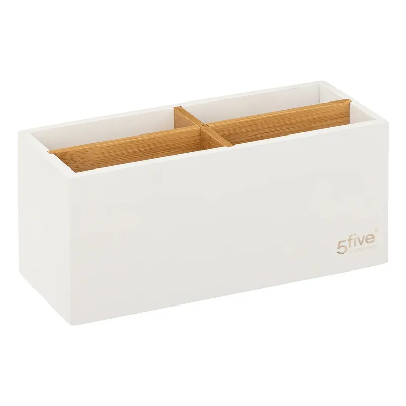 Organizer Z 4 Przegródkami Natureo White