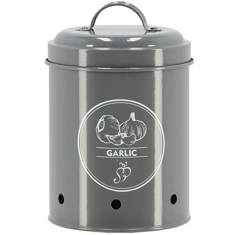 Pojemnik Na Czosnek Vintage 1,15 l - Szary