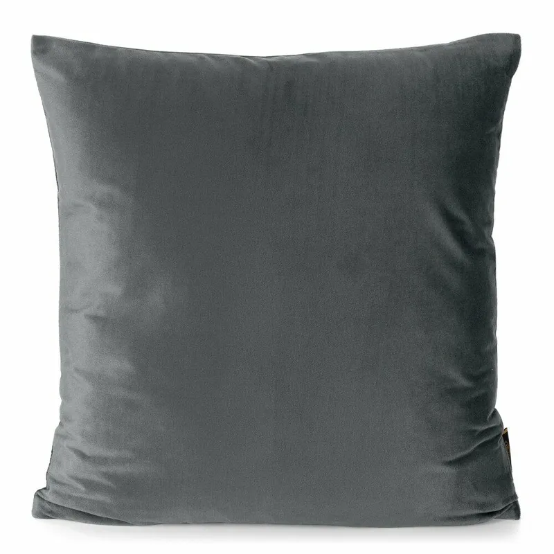 Poszewka ELORA 45x45 cm Stalowa Gładka