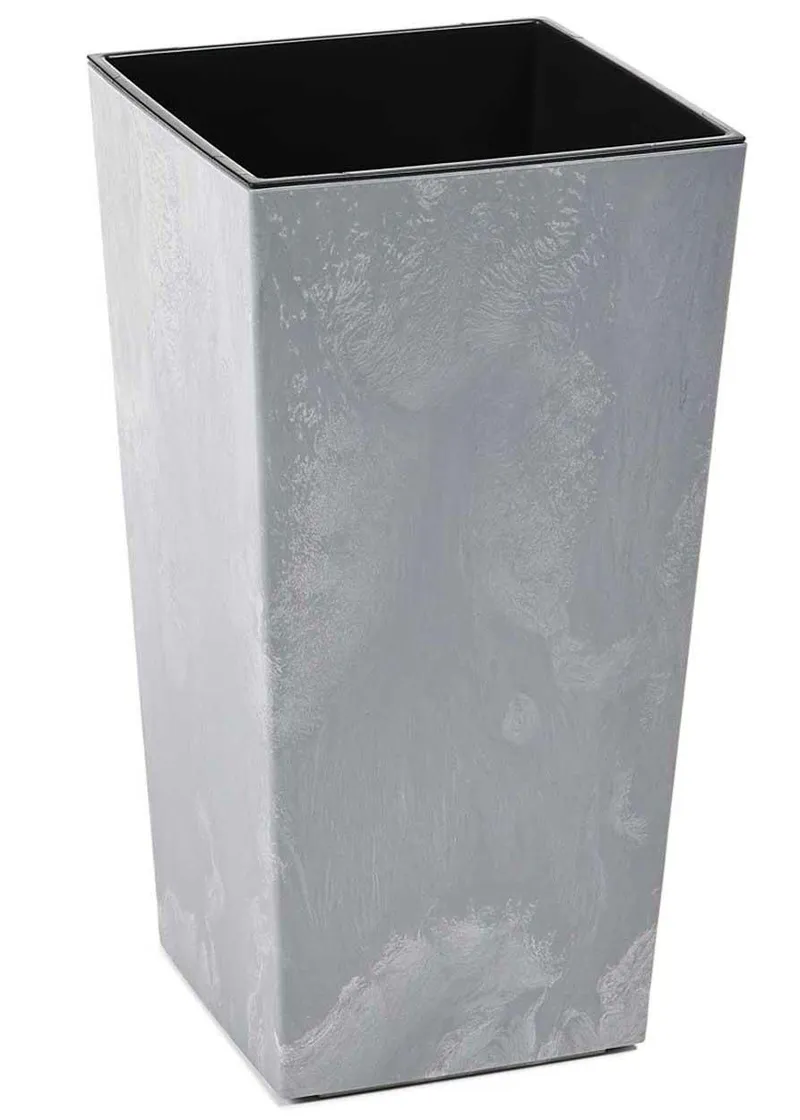 Donica Porto Beton H68X35X35 cm - Szary