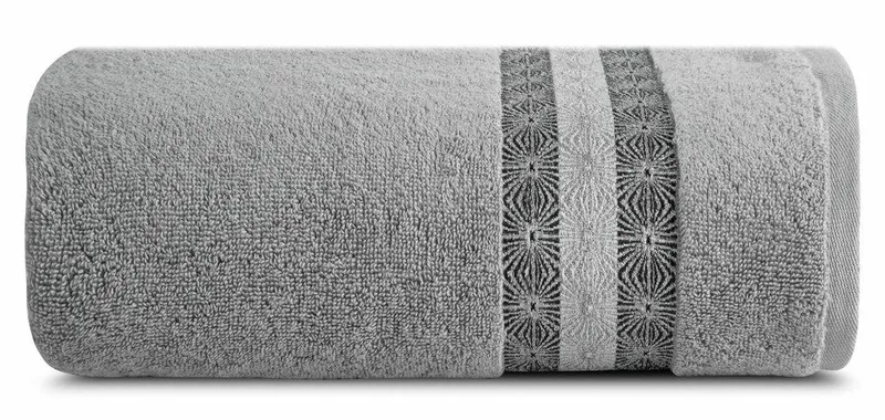 Ręcznik Kąpielowy MALIKA 50x90 cm Jasnoszary