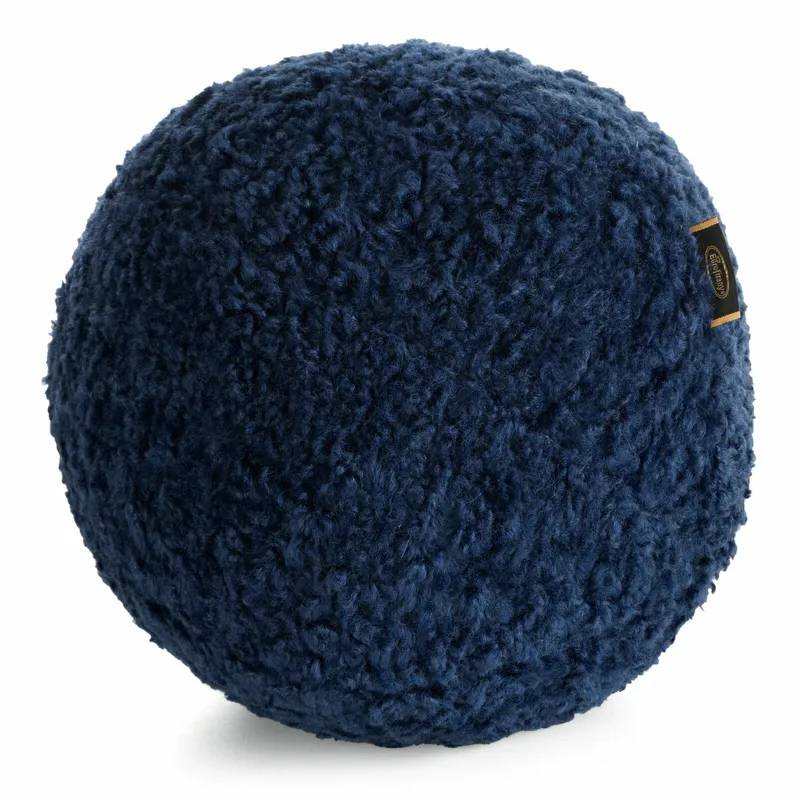 Poduszka BUKLA 09 FI24 cm Kula - Granatowa