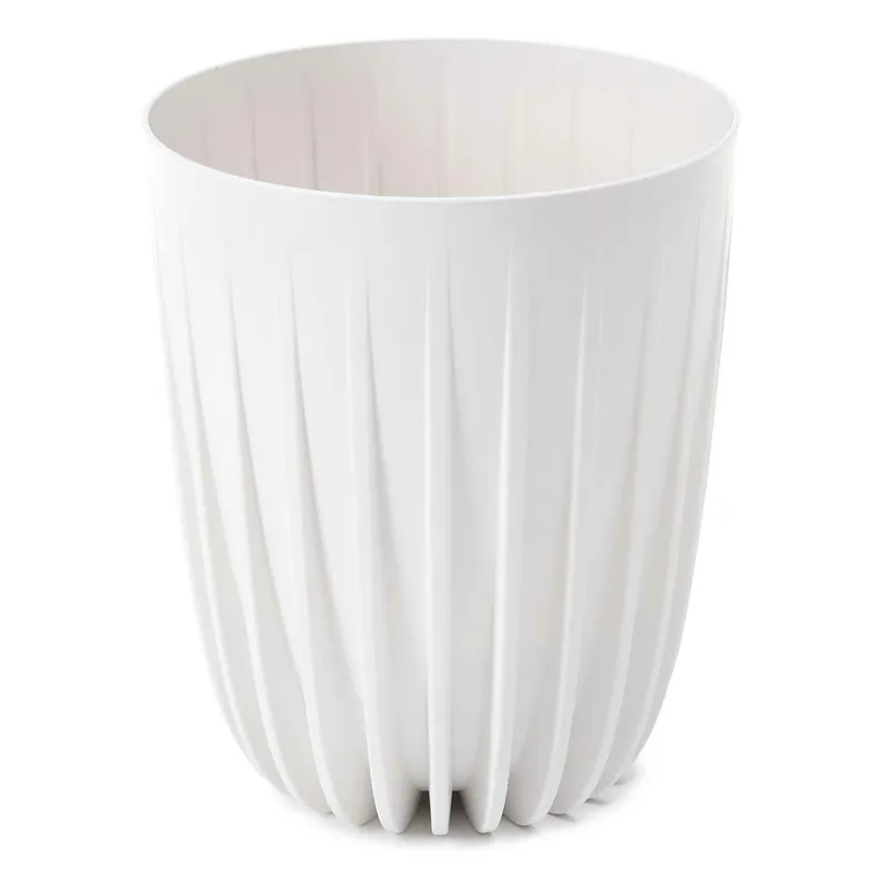Donica Stripped ECO Recykling - Biała