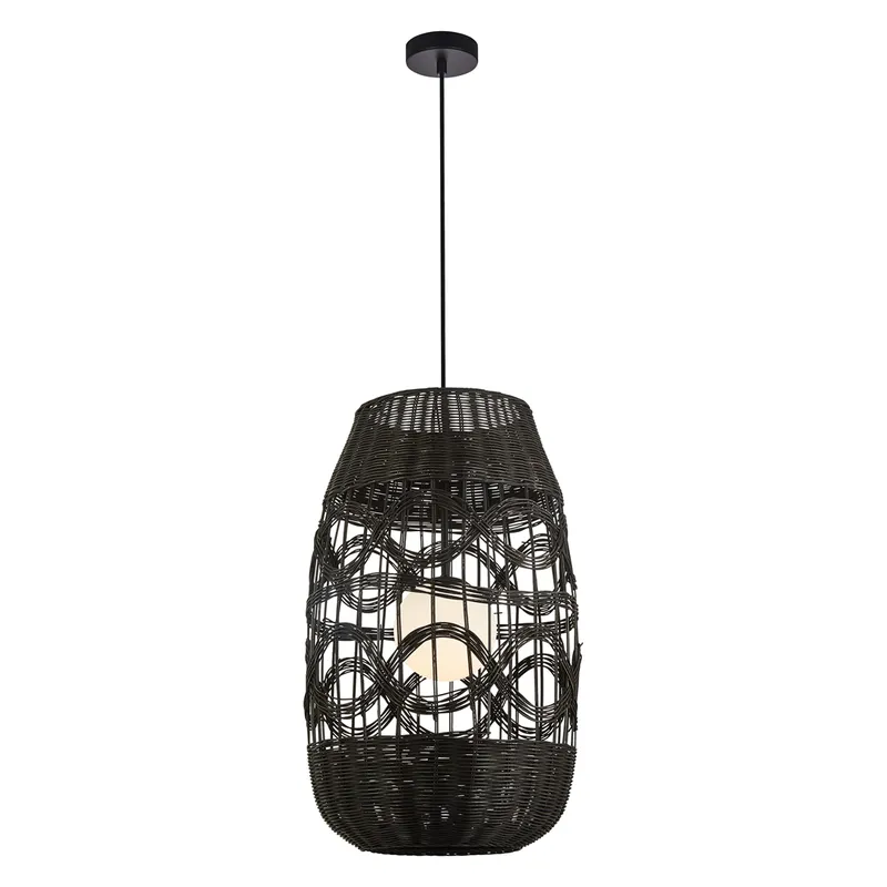 Lampa Wisząca ARONA Abażur 1XE14 - Czarny